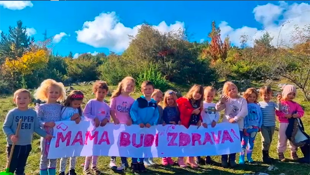 Korenički vrtićari iz Slapića                                                                                                                                                                                                                             