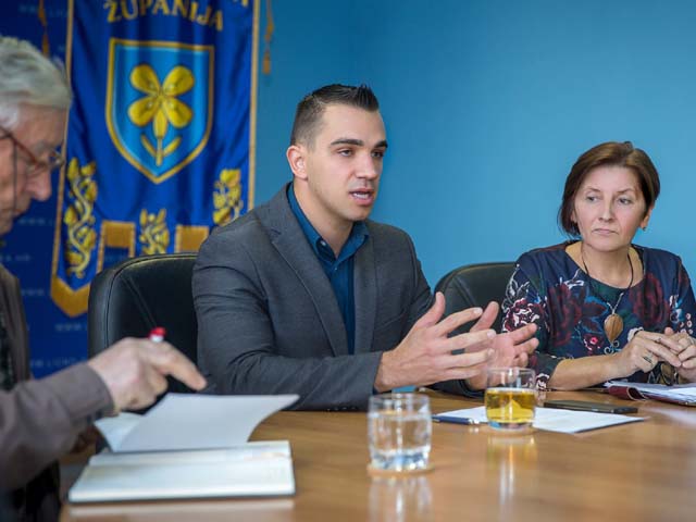 Sastankom je predsjedavao dožupan Vice Nekić/Foto LSŽ                                                                                                                                                                                                     