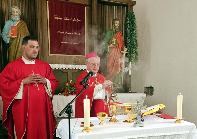 DAnas je misu u Rudopolju Bruvanjskom predvodio biskup Križić                                                                                                                                                                                             