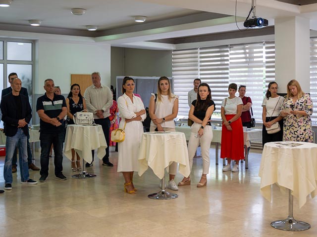 Sudionici svečane dodjele ceritifikata                                                                                                                                                                                                                    